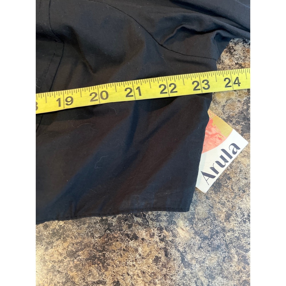 Arula Black Cutout Mini Dress NWT Size B 18/20 Plus Size Puff Sleeve - Picture 10 of 10